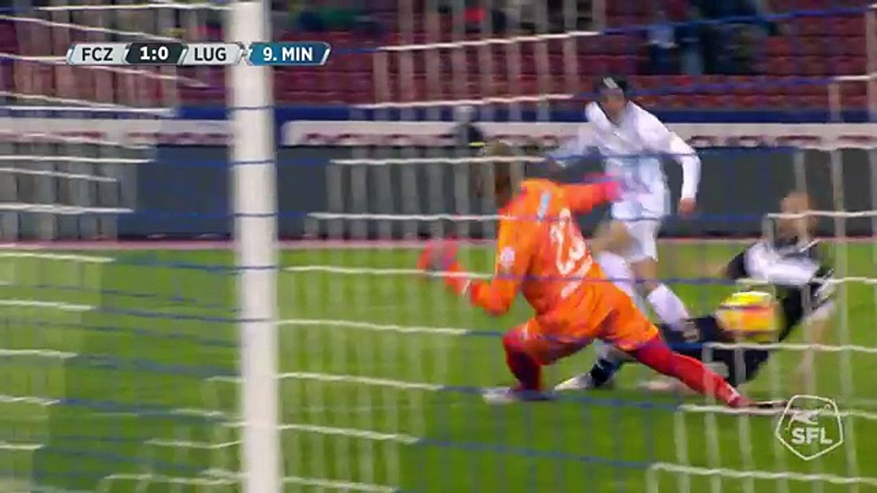 Zurich 3:0 Lugano (Switzerland. Super League. 10 March 2018)