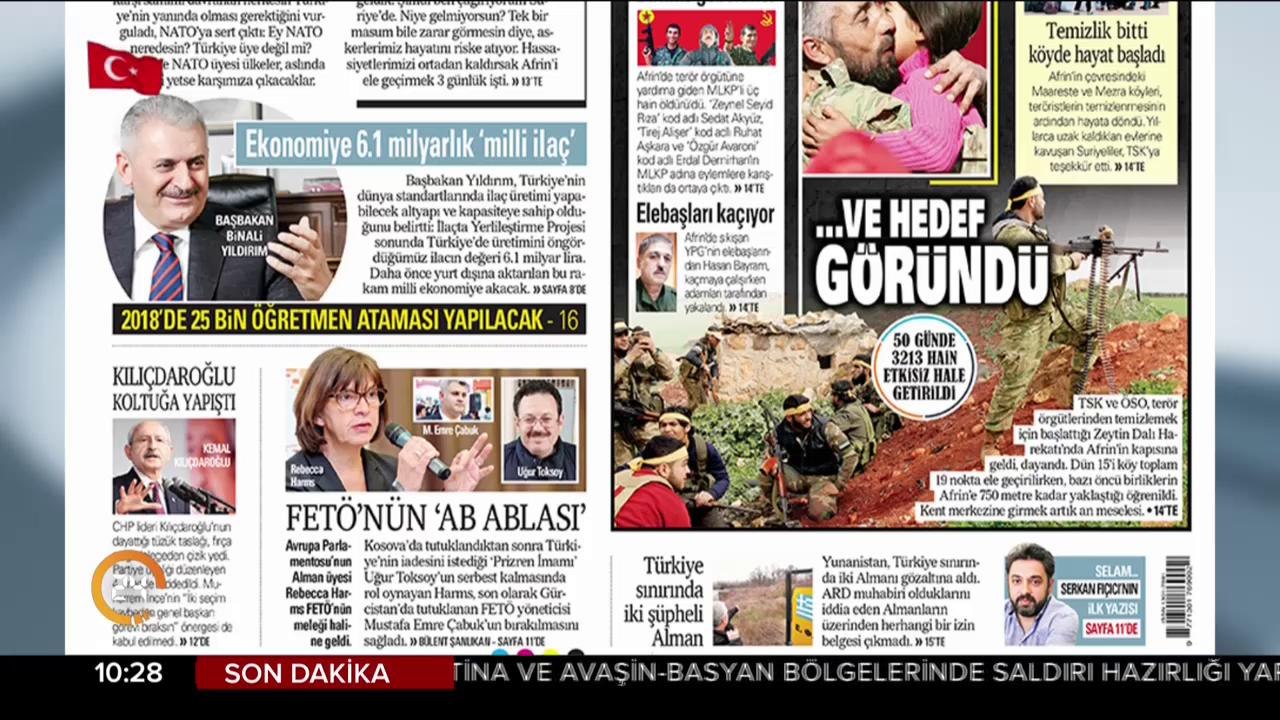 Gazete Manşetleri