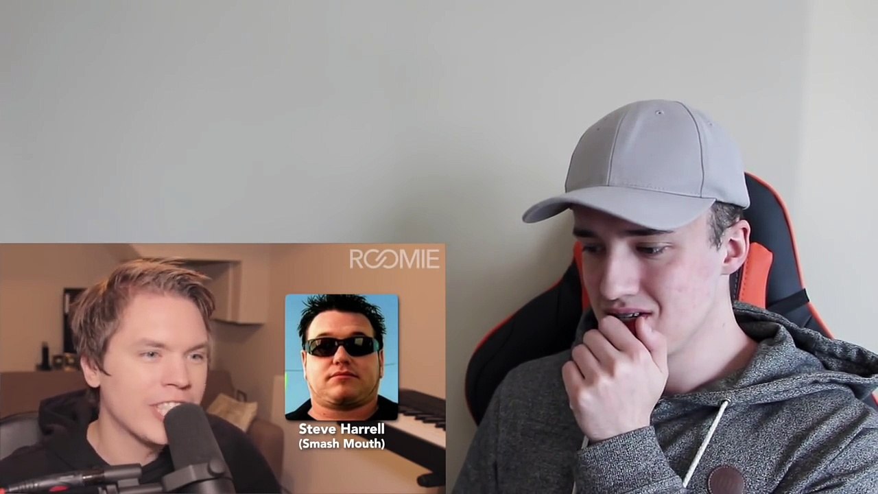 One Guy, 43 Voices (with music) - Roomie REACTION