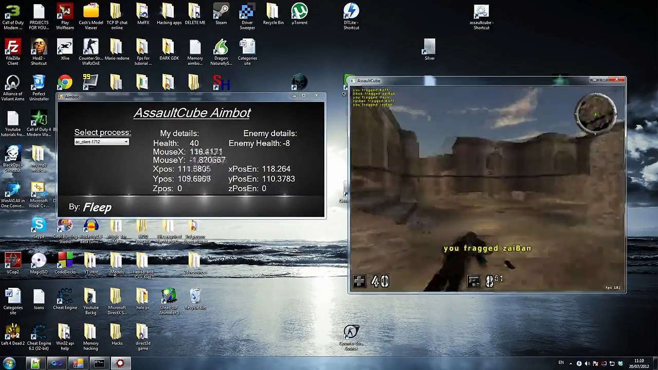 C# How to make an AIMBOT tutorial 1/9 HD