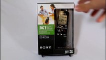 Review: SONY ICD PX333 Digital Voice Recorder