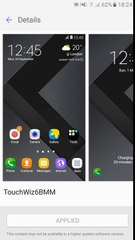 Samsung Galaxy S7 edge Beautiful black Theme that saves battery