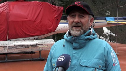 Avrupalı heliski tutkunları Kaçkarlar'dan memnun kaldı - RİZE