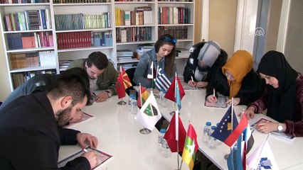 Uluslararası öğrencilerden Mehmetçiğe 'Bi Dünya' mektup - EDİRNE