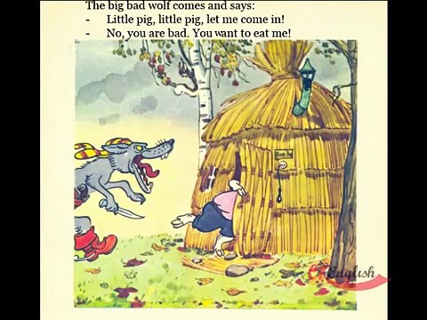 The Three Little Pigs, Три поросенка | сказки на английском языке для детей