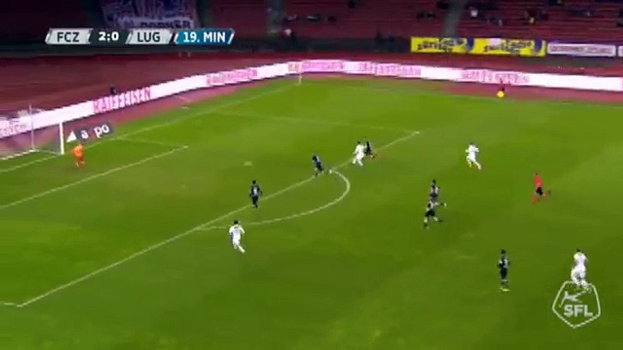 Zurich 3:0 Lugano (Switzerland. Super League. 10 March 2018)