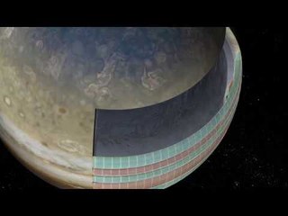 NASA's Juno Spacecraft Reveals the Depth of Jupiter's Colored Bands - HD