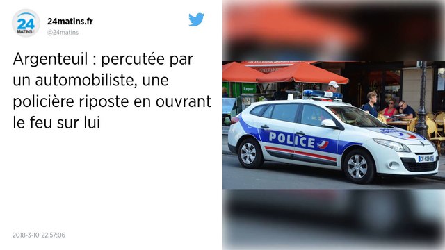 Val-d’Oise. Renversée lors d’un contrôle, la policière fait feu et blesse le conducteur.