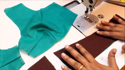 Blouse Patti Attachment Simple Method (DIY)