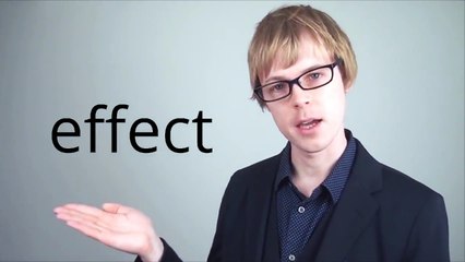 English Vocabulary: "affect and effect" @doingenglish