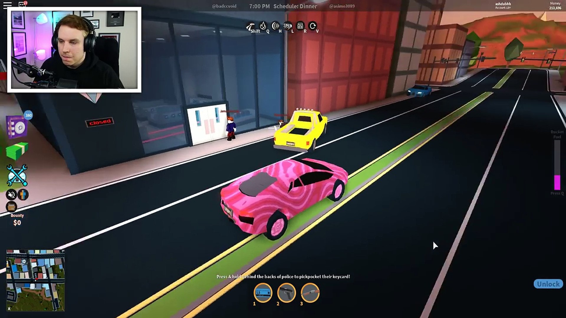 volt bike vs every vehicle race in jailbreak roblox