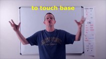 Learn English: Daily Easy English Expression 0774: to touch base