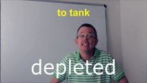 Learn English: Daily Easy English Expression 0454: to tank