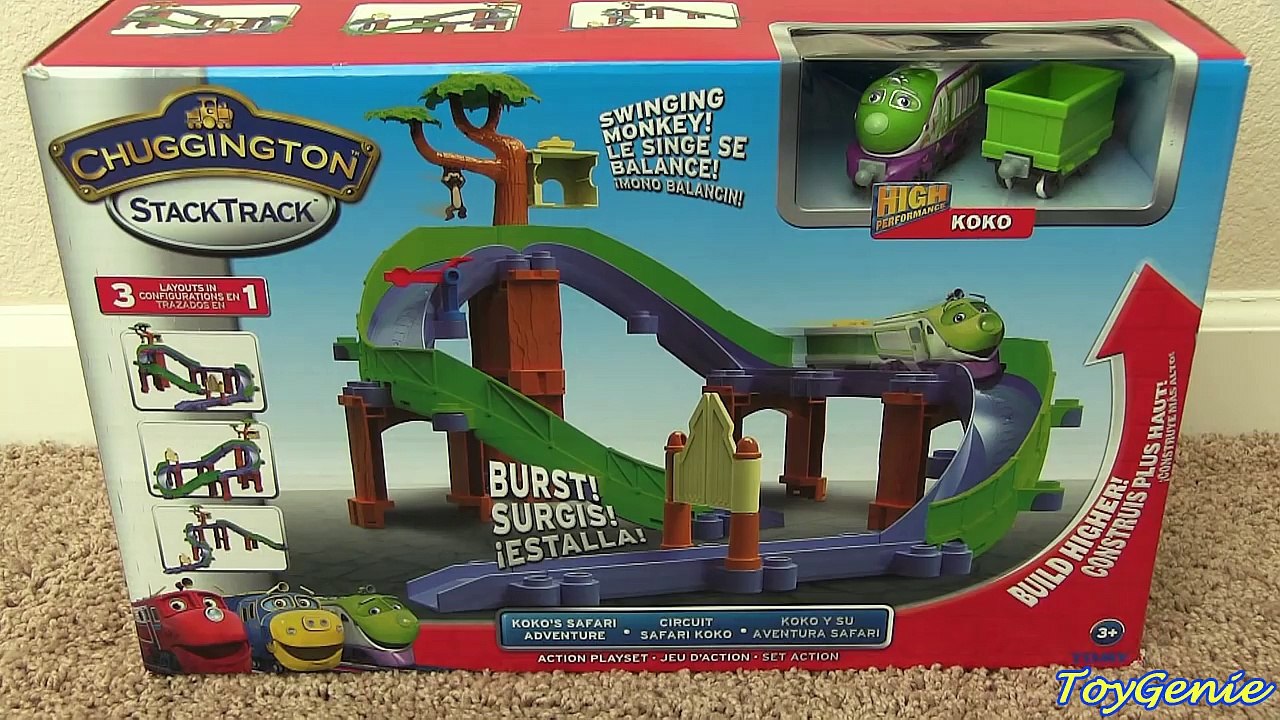 Chuggington Train Kokos Safari Adventures Kokos Stack Track ToyGenie