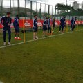 Entrenamiento del Hadjuk, equipo en el que milita Letica, relacionado con el Madrid