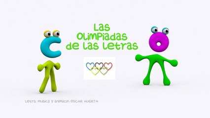 EL ABECEDARIO en español - Las Olimpiadas de las Letras - The Alphabet in Spanish