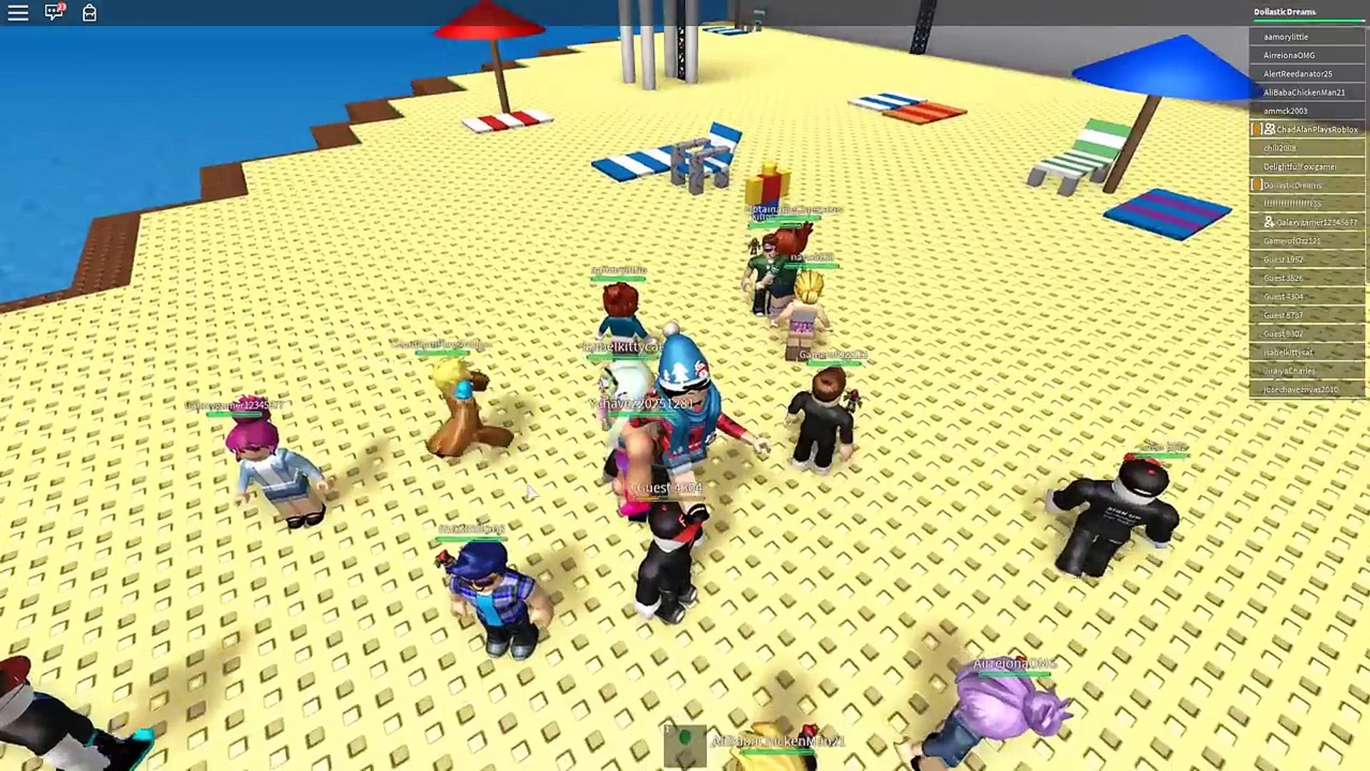 ⁣Save Us GREENIE BOOGER!! - Roblox Natural Disaster Survival - DOLLASTIC PLAYS with Gamer Chad