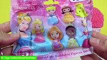 Disney Princess Foam Clay Surprise Cups Princess Ariel Belle Rapunzel Cinderella Snow White
