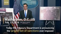 US announces the largest set of sanctions ever imposed on DPRK