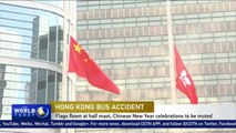Hong Kong bus accident: Flags flown at half mast, Chinese New Year celebrations to be muted