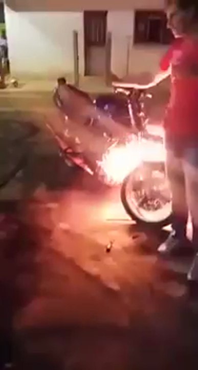Faire des ruptures avec sa moto FAIL