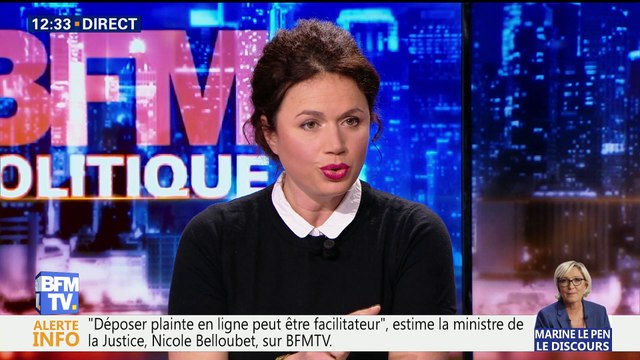 Politiques au quotidien: Twitter, ce n'est pas la justice , Nicole Belloubet