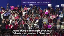 Trump a son slogan pour 2020: 