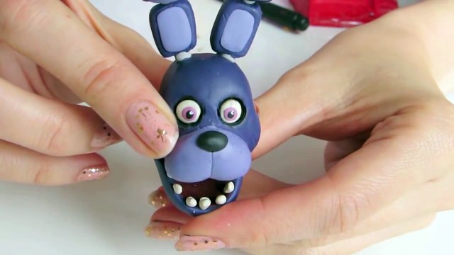 BONNIE Five nights at Freddys TUTORIAL Clay, plastilina o porcelana fria