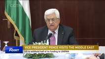 01/19/2018: The challenges facing Pence’s Middle East trip | Blockchain – technology for the future