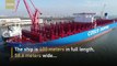 China's first 20,000 TEU container ship is ready for operation