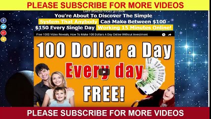 Proven Way To Earn 100$ Daily Working 15 Minutes Online