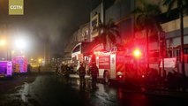About 37 feared dead as huge fire engulfs mall in Philippines