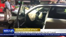 Australian police detain two men in relation to Melbourne car attack