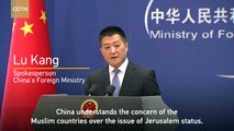 China calls for compliance with UN resolutions on Palestine issue
