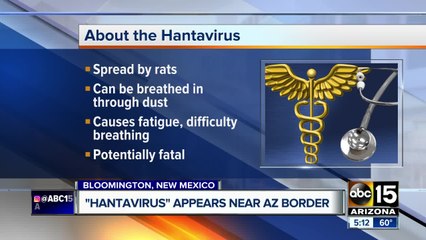 HEALTH ALERT: Deadly virus near Arizona border