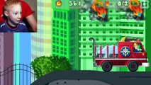 Игра мультик Пожарный Сэм №2, Сэм пожарник на русском языке онлайн
