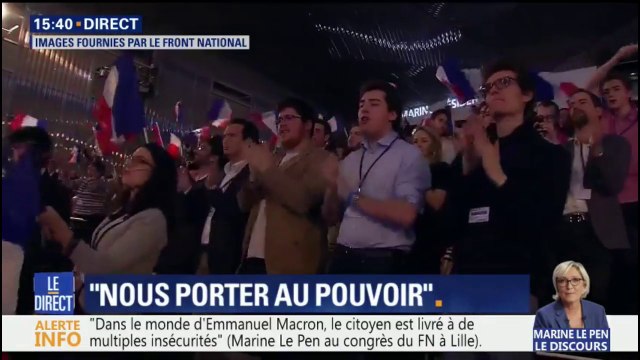 L’immigration légale et illégale n’est plus tenable , affirme Le Pen