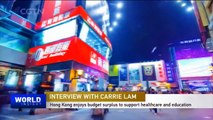 Interview with Chief Executive of Hong Kong Carrie Lam