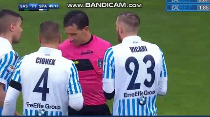 Matteo Politano Missed Penalty HD - Sassuolo 1-1 SPAL 11.03.2018