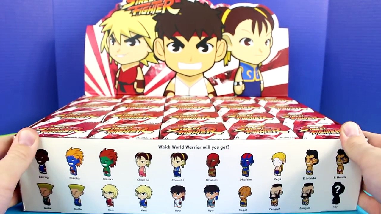 Street Fighter Kid Robot Surprise Blind Box Mystery Toys Chance Of Getting Zangief Blanka Ryu Ken