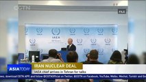 IAEA chief arrives in Tehran for talks about Iran nuclear deal