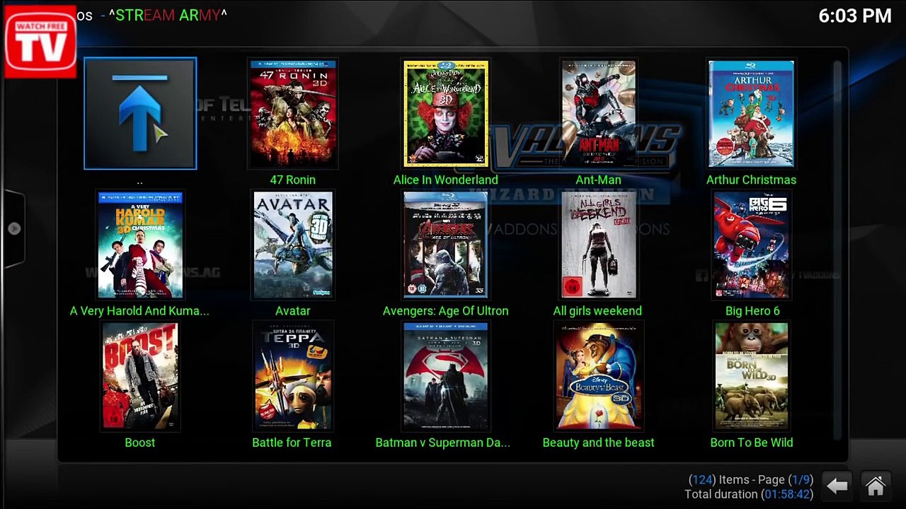 NEW KODI VR 4K 3D X$X IPTV SPORTS MOVIES ADDON STREAM ARMY ALL IN ON TOP BEST XBMC KODI 2016
