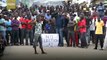 Kenyans protest on new presidential election day