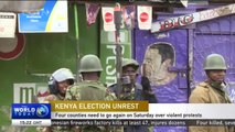 Four counties need to go again over violent protests against Kenya election