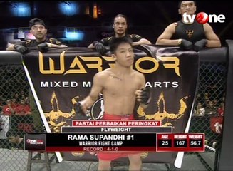 One Pride MMA Fly Weight, Rama Supandhi vs Erpin Syah