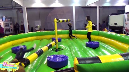 Desafio Jump Zone Brinquedo Inflável Difícil e Divertido (Buffet, Parque, Festa, Diversão)