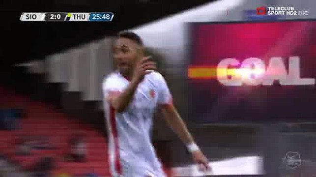 Matheus Cunha Goal - Sion 2 - 1 Thun 11-03-2018