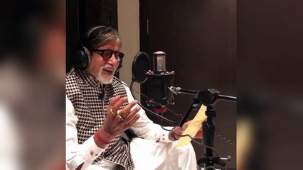 Amitabh Bachchan sing Rap Song For Movie 102 Not Out