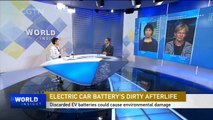 World Insight: Alarm over pile up of worn electric vehicle batteries