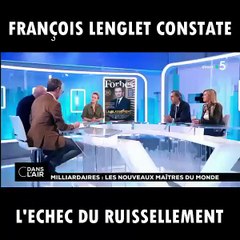 François Lenglet constate l’échec du ruissellement